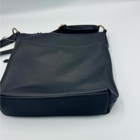 Style & Co Hudsonn Crossbody Bag Black -Small, Zip Closure, Adjustable Strap bag - Picture 10 of 10